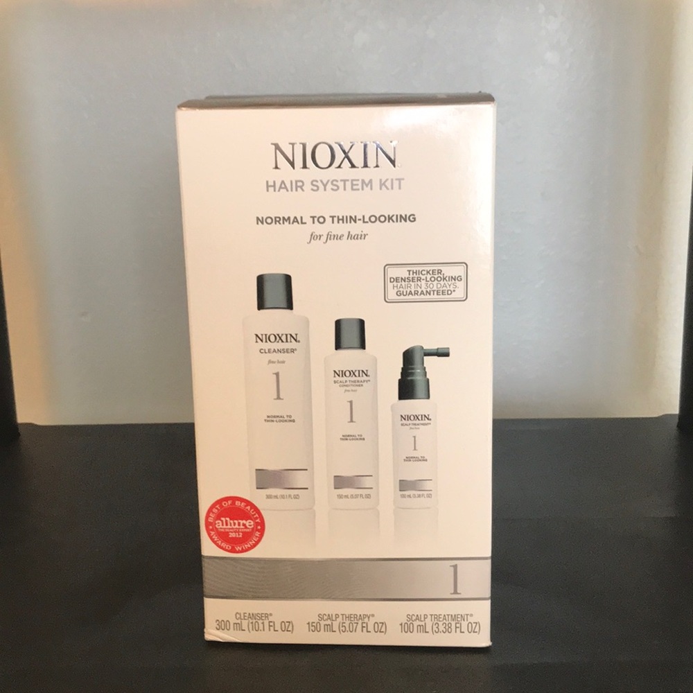 Nioxin System 1 for Normal to Thinning Hair